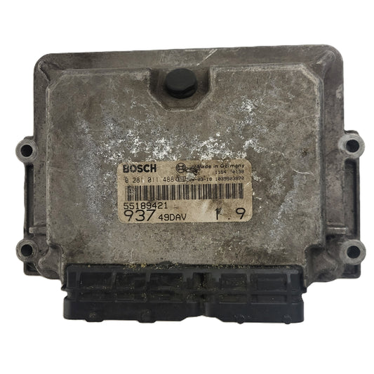 ALFA ROMEO 147 1.9 JTD ECU / 0281011488 / 55189421 / BOSCH