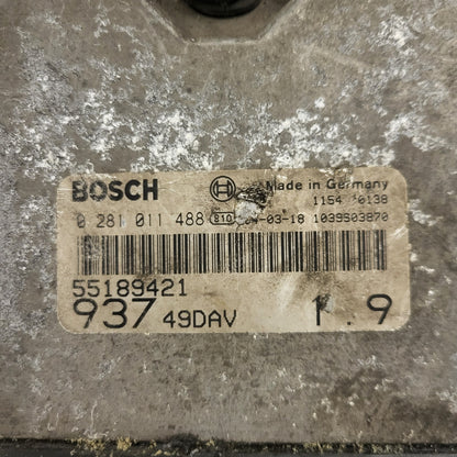 ALFA ROMEO 147 1.9 JTD ECU / 0281011488 / 55189421 / BOSCH