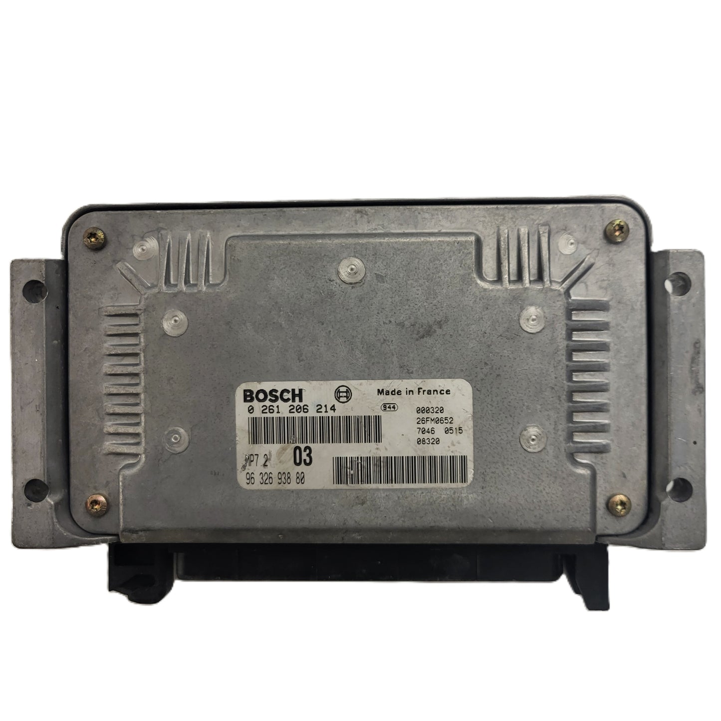PEUGEOT 306 CITROEN XSARA ECU / 0261206214 / 9632693880 / MP7.2 / BOSCH