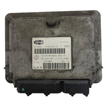 FIAT SEICENTO 600 1.1 ECU / IAW 4AF.M9 / 55183580 / HW204 / MAGNETI MARELLI