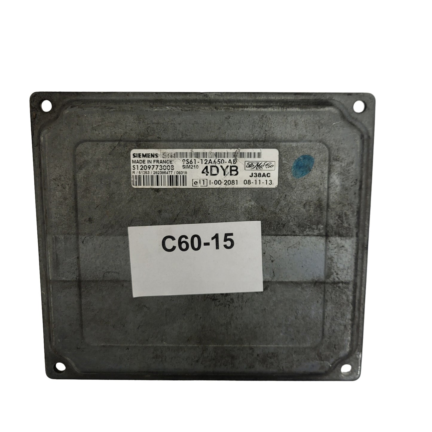 FORD FUSION ECU / S120977300B / 9S61-12A650-AB / 4DYB / SIM210 / SIEMENS