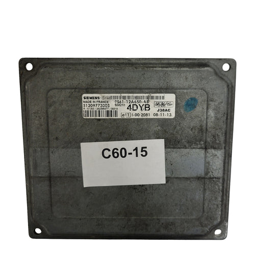 FORD FUSION ECU / S120977300B / 9S61-12A650-AB / 4DYB / SIM210 / SIEMENS