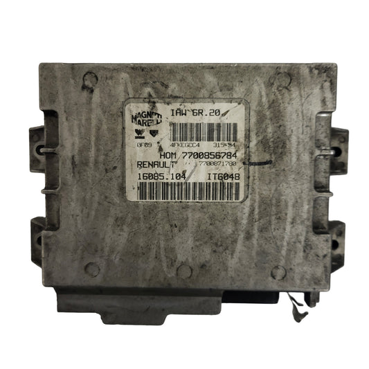 Renault ECU / 7700856784 / IAW 6R.20 / 7700865816 / 16085.104 / MAGNETI MARELLI