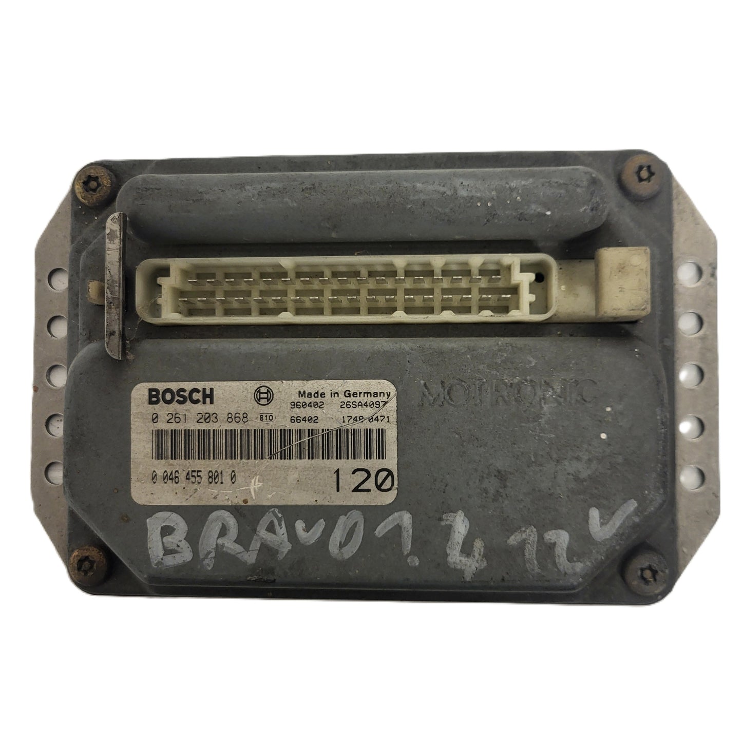 Fiat Bravo 1.4 ECU / 0261203868 / 00464558010 / BOSCH