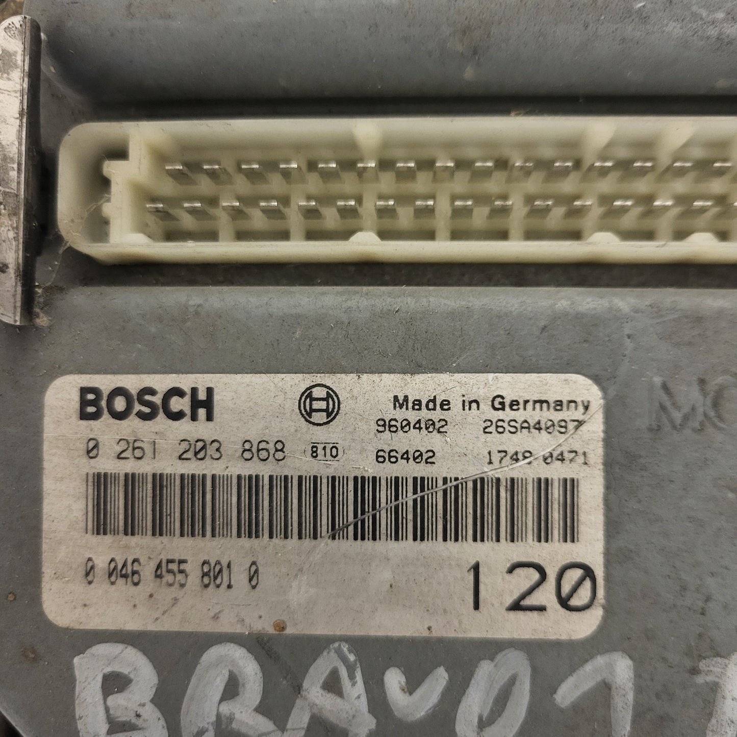Fiat Bravo 1.4 ECU / 0261203868 / 00464558010 / BOSCH
