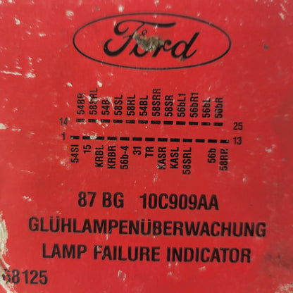 FORD SIERRA 1.8 ECU / 87BG10C909AA / 87BG-10C909-AA