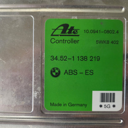 BMW ABS ECU / 5WK8 402 / 34.52-1138219 / 34521138219 / 1138219 /ATE