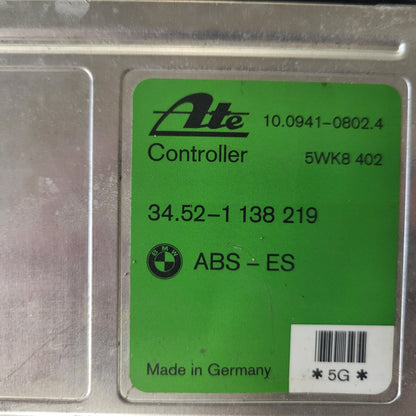 BMW ABS ECU / 5WK8 402 / 34.52-1138219 / 34521138219 / 1138219 /ATE