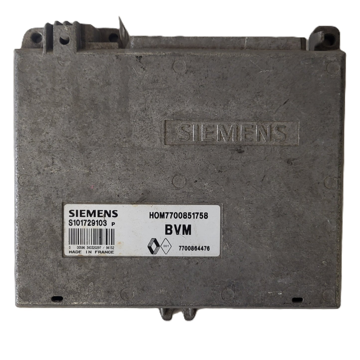 Renault Clio ECU / S101729103P / HOM 7700851758 / 7700864476 / S101729103