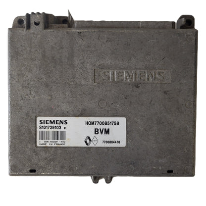 Renault Clio ECU / S101729103P / HOM 7700851758 / 7700864476 / S101729103
