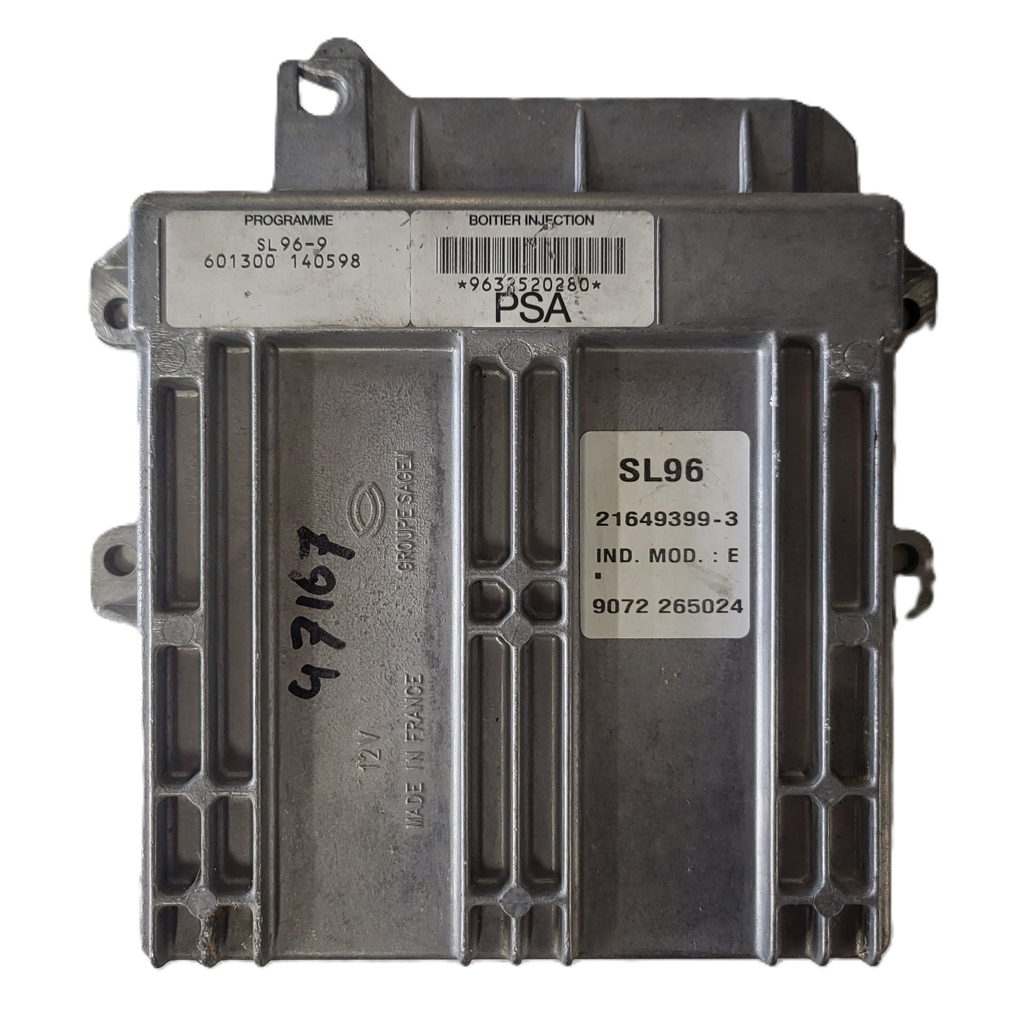 CITROEN XSARA 1.4 ECU / 9632520280 / 21649399-3 / SL96-9 / SAGEM