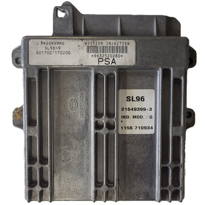CITROEN XSARA 1.4 ECU / 9632520280 / 21649399-3 / SL96-9 / SAGEM