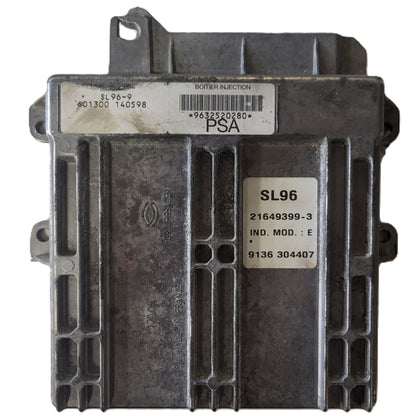 CITROEN XSARA 1.4 ECU / 9632520280 / 21649399-3 / SL96-9 / SAGEM