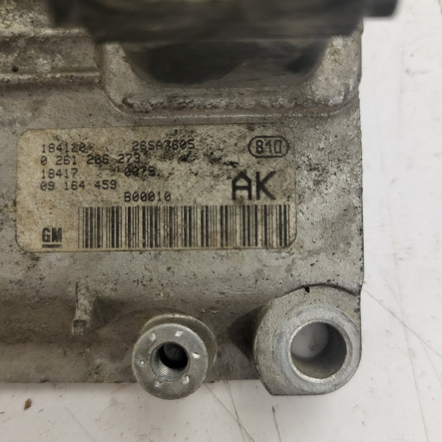 OPEL AGILA ECU / 0261206273 / 09164459 / BOSCH