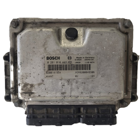 RENAULT MEGANE SCENIC ECU / 0281010442 / HOM 8200049306 / 8200141954 / BOSCH