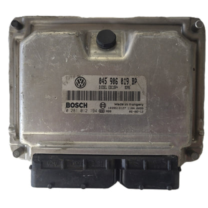 VOLKSWAGEN POLO IV 9N3 ECU / 045906019BP / 0281012194 / EDC15P+ / BOSCH