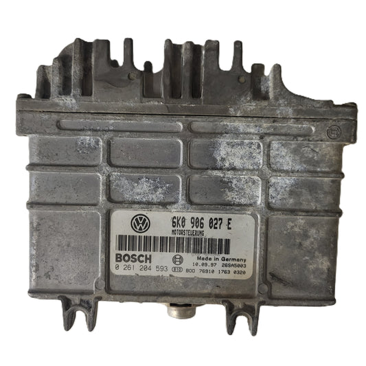 VOLKSWAGEN POLO 6N ECU / 0261204593 / 6K0906027E / BOSCH