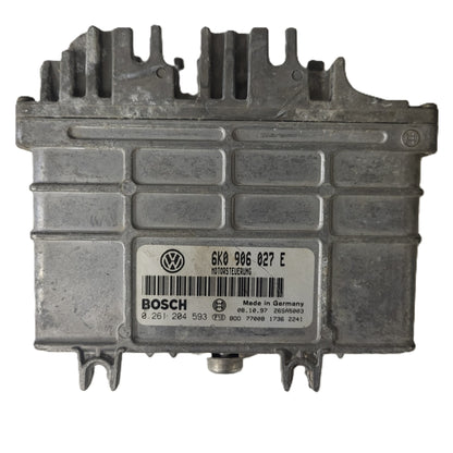 VOLKSWAGEN POLO 6N ECU / 0261204593 / 6K0906027E / BOSCH
