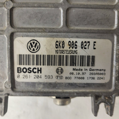 VOLKSWAGEN POLO 6N ECU / 0261204593 / 6K0906027E / BOSCH