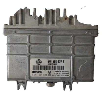 VOLKSWAGEN POLO 6N ECU / 0261204593 / 6K0906027E / BOSCH