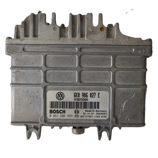 VOLKSWAGEN POLO 6N ECU / 0261204593 / 6K0906027E / BOSCH