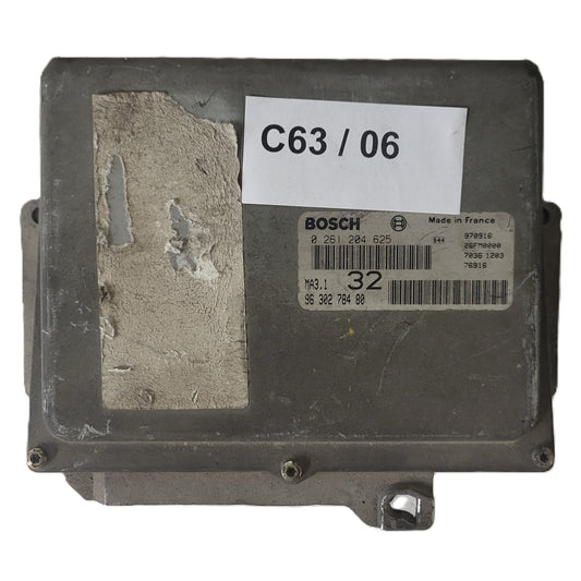 PEUGEOT CITROEN 106 SAXO ECU / 0261204625 / 9630278480 / MA3.1 / BOSCH