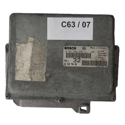 PEUGEOT CITROEN 106 SAXO ECU / 0261204625 / 9630278480 / MA3.1 / BOSCH