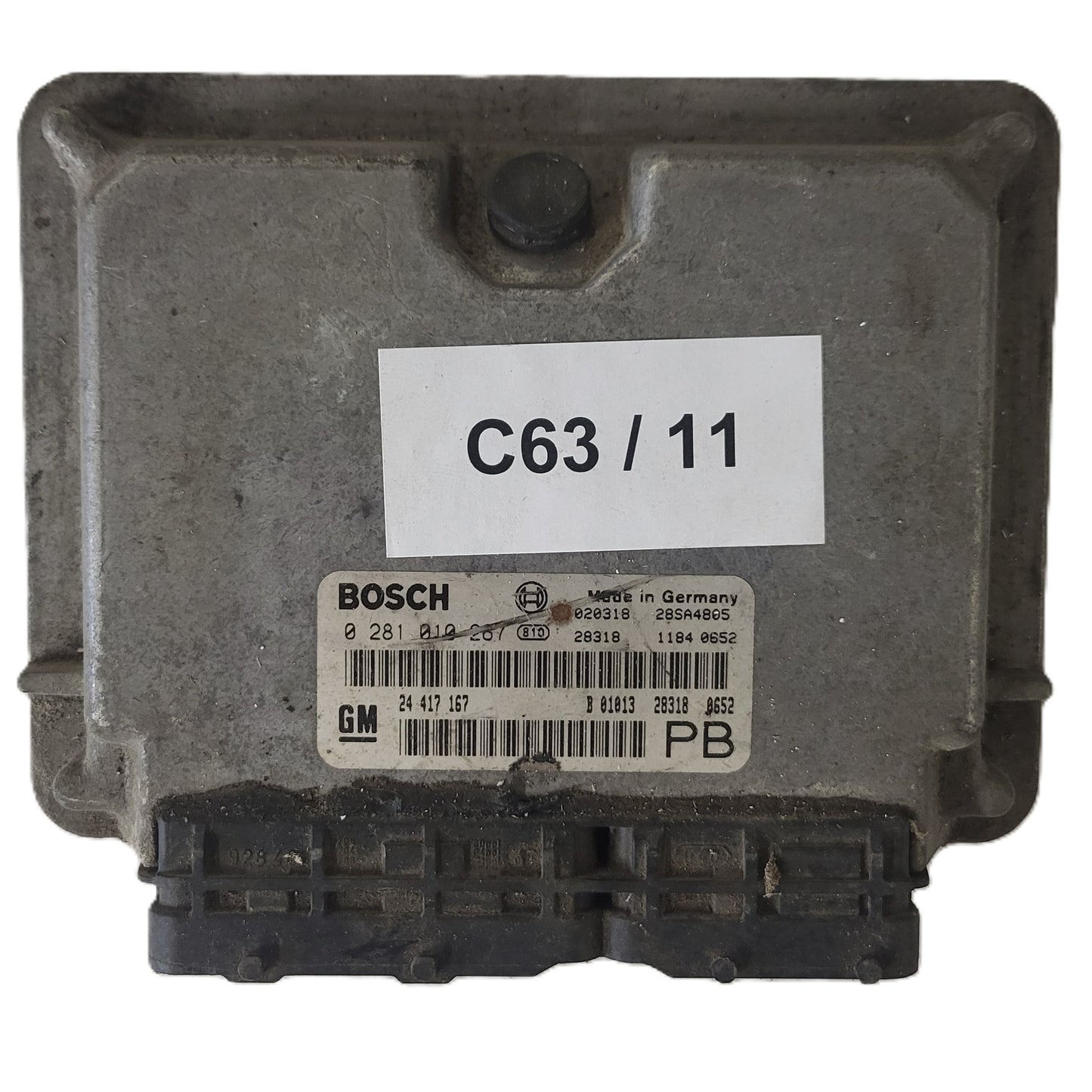 OPEL ASTRA ECU / 0281010267 / 24417167 / B01013 / PB / BOSCH
