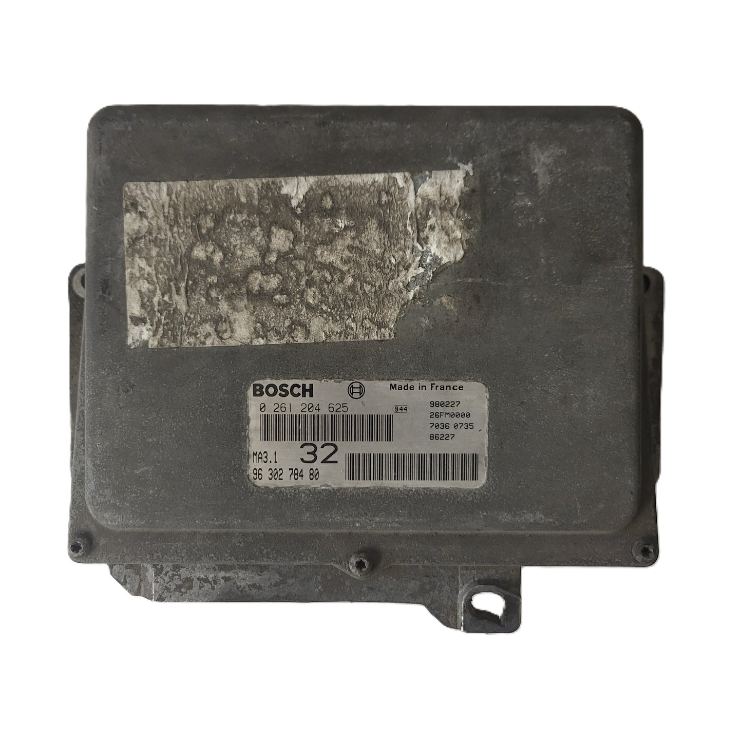 PEUGEOT CITROEN 106 SAXO ECU / 0261204625 / 9630278480 / MA3.1 / BOSCH