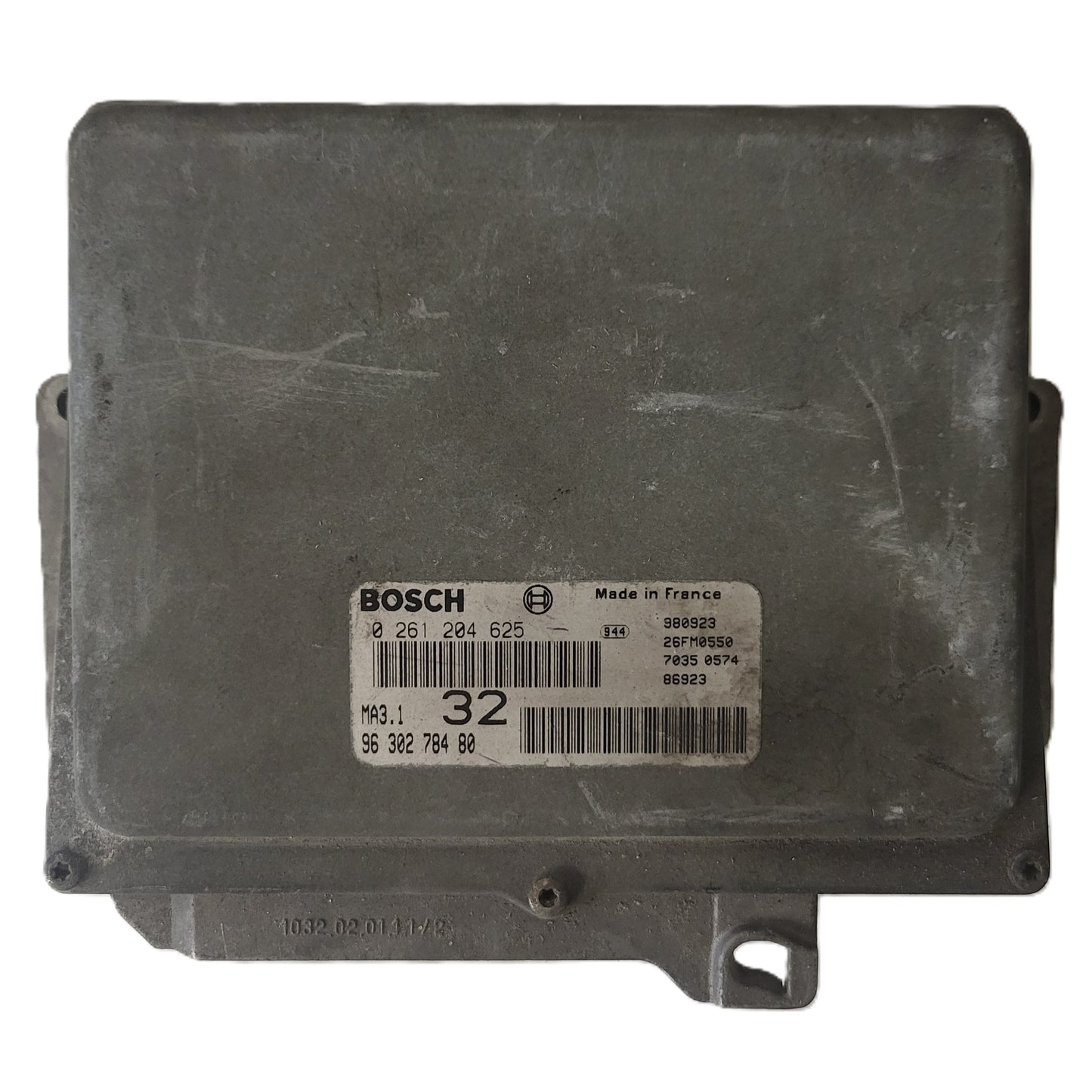 PEUGEOT CITROEN 106 SAXO ECU / 0261204625 / 9630278480 / MA3.1 / BOSCH