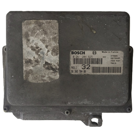 PEUGEOT CITROEN 106 SAXO ECU / 0261204625 / 9630278480 / MA3.1 / BOSCH