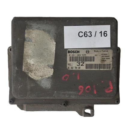 PEUGEOT CITROEN 106 SAXO ECU / 0261204625 / 9630278480 / MA3.1 / BOSCH