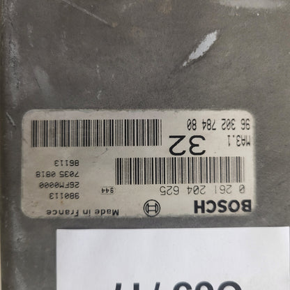 PEUGEOT CITROEN 106 SAXO ECU / 0261204625 / 9630278480 / MA3.1 / BOSCH