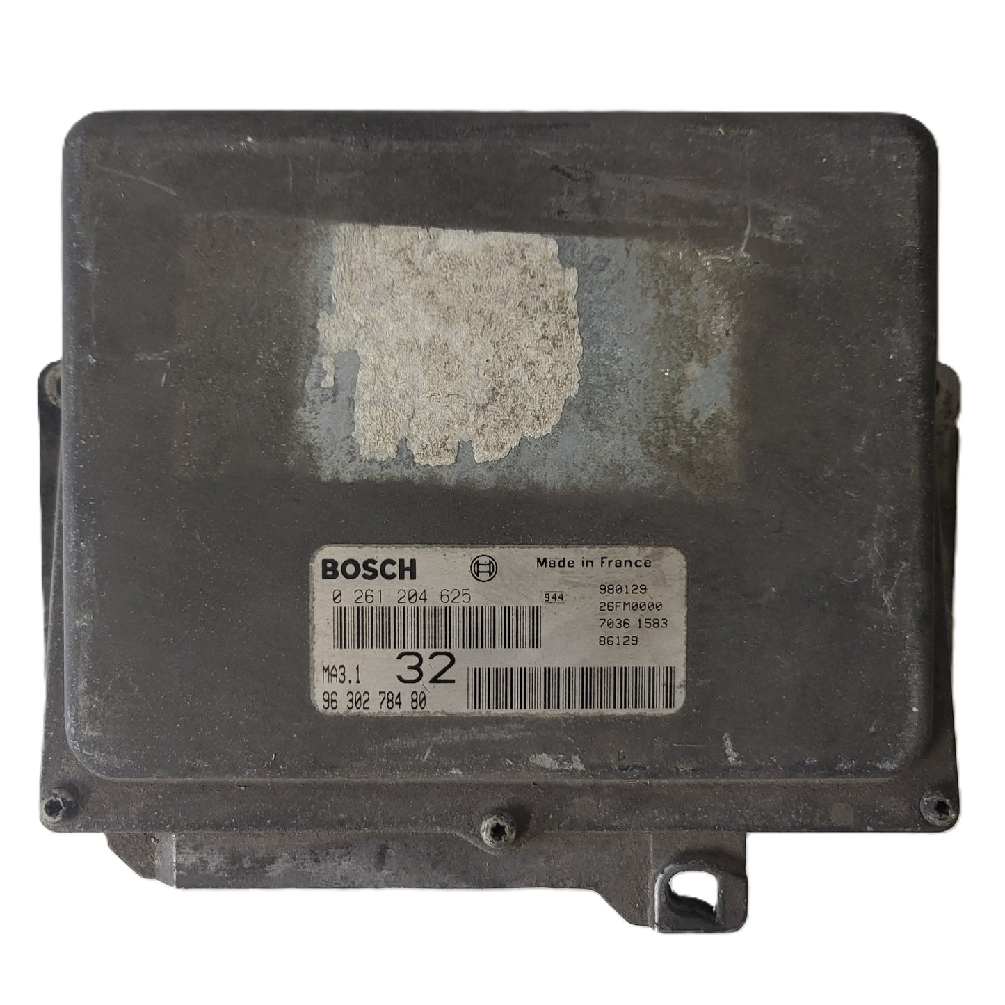 PEUGEOT CITROEN 106 SAXO ECU / 0261204625 / 9630278480 / MA3.1 / BOSCH
