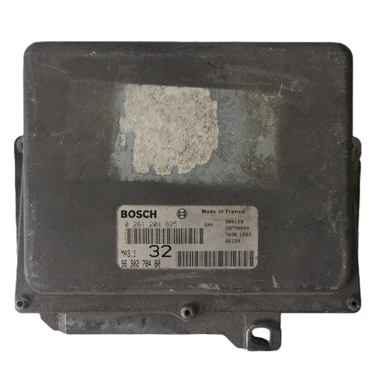 PEUGEOT CITROEN 106 SAXO ECU / 0261204625 / 9630278480 / MA3.1 / BOSCH