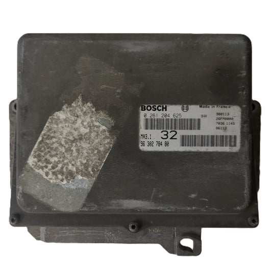 PEUGEOT CITROEN 106 SAXO ECU / 0261204625 / 9630278480 / MA3.1 / BOSCH