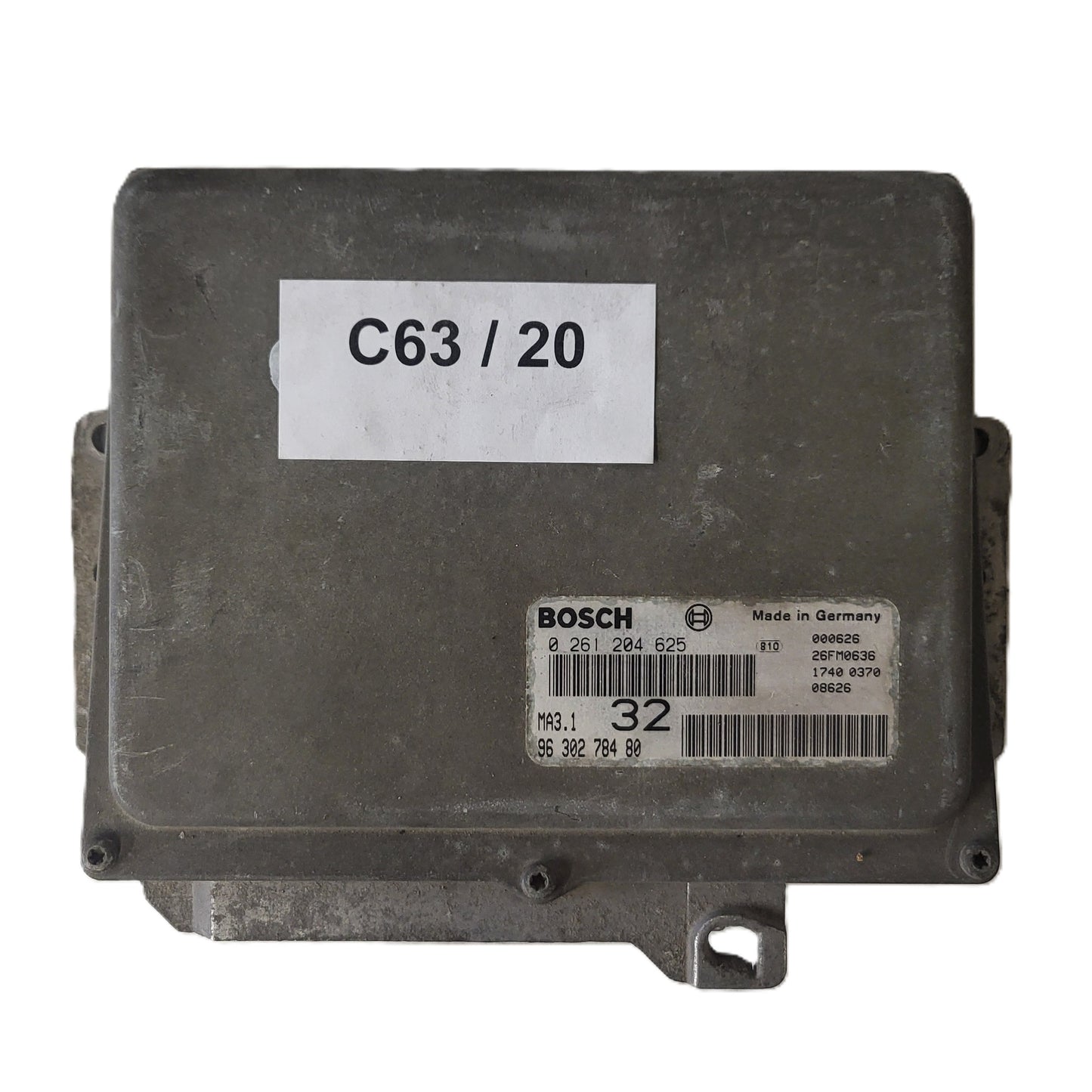 PEUGEOT CITROEN 106 SAXO ECU / 0261204625 / 9630278480 / MA3.1 / BOSCH