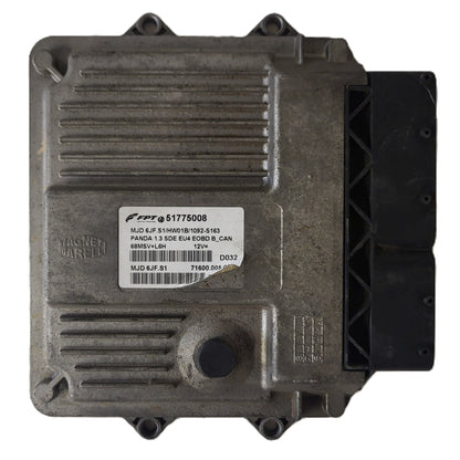 FIAT PANDA ECU / 51775008 / MJD 6JF.S1 / HW01B / 71600.005.05 / MAGNETI MARELLI