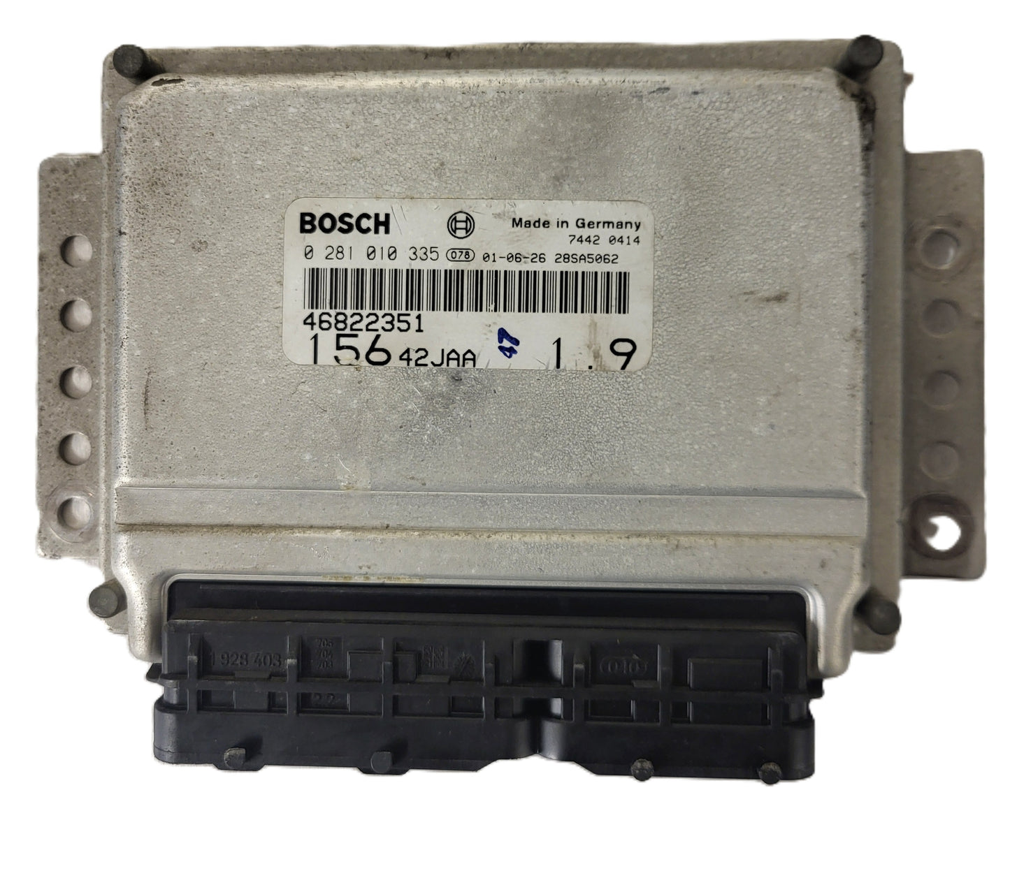 ALFA ROMEO 156 ECU / 0281010335 / 46822351 / 15642JAA / BOSCH
