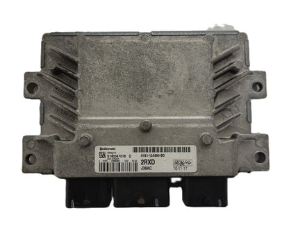 FORD FIESTA ECU / AV21-12A650-BD / S180047018D / 2RXD / J38AC / EMS2102 / SIEMEN - C64-06 - 1