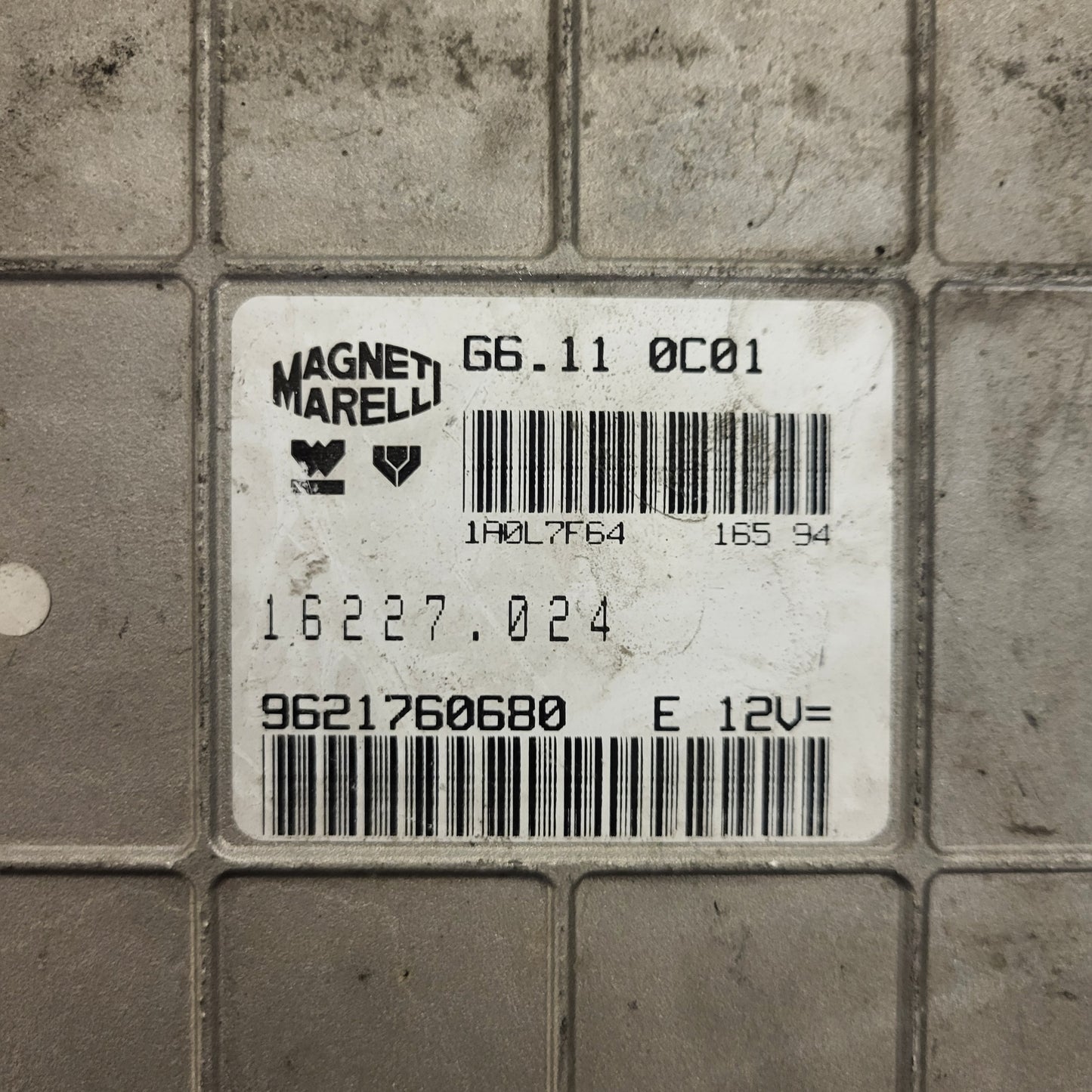 PEUGEOT CITROEN 106 SAXO AX / G6.11 / 9621760680 / 16227.024 / MAGNETI MARELLI