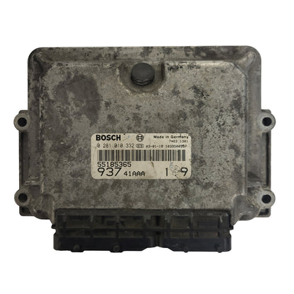 ALFA 147 ECU / 0281010332 / 55185365 / BOSCH