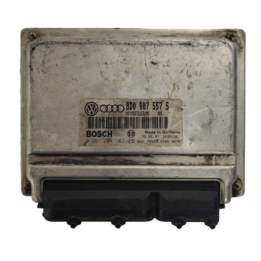 AUDI A4 1.8 ECU / 8D0907557S / 0261204183 / BOSCH