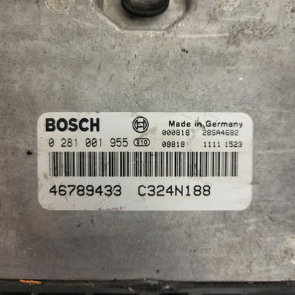 FIAT PUNTO 2 ECU / 0281001955 / 46789433 / BOSCH
