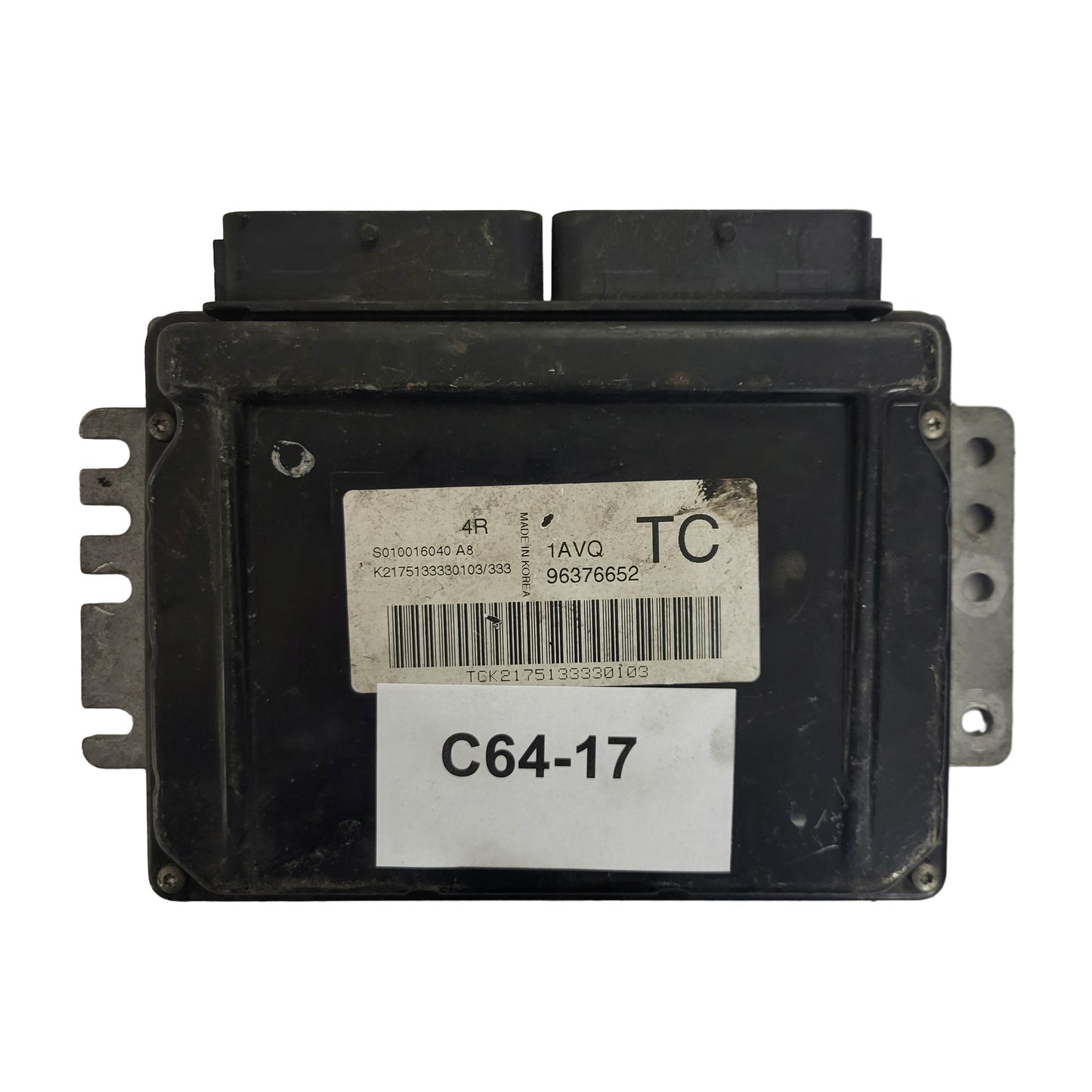 CHEVROLET KALOS ECU / S010016040 A8 / 96376652 / 1AVQ / TC