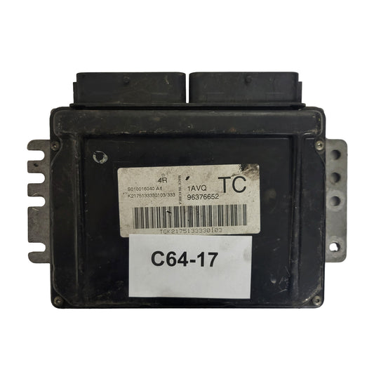 CHEVROLET KALOS ECU / S010016040 A8 / 96376652 / 1AVQ / TC