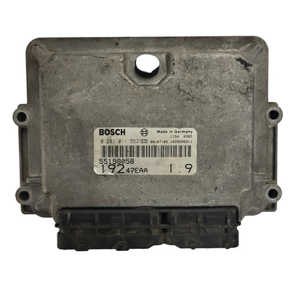 Fiat STILO ECU / 0281011553 / 55198058 / 19247EAA / BOSCH