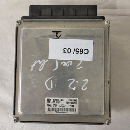 FORD MONDEO ECU / 5S71-12A650-AB / FAHR / R0411C029B / CENTRALINA