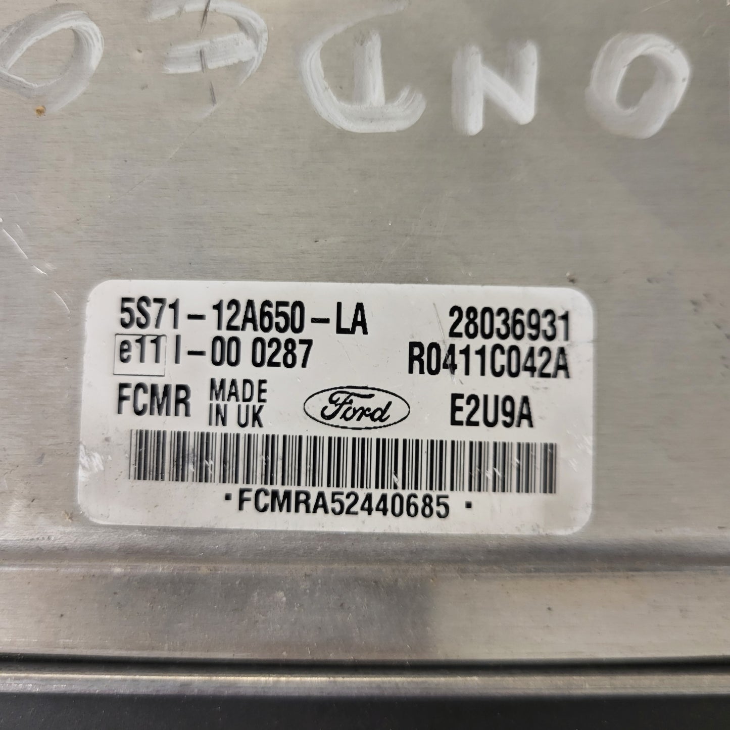 Ford Mondeo ECU / 5S71-12A650-LA / FCMR / R0411C042A / DELPHI