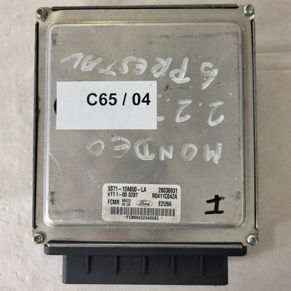 Ford Mondeo ECU / 5S71-12A650-LA / FCMR / R0411C042A / DELPHI